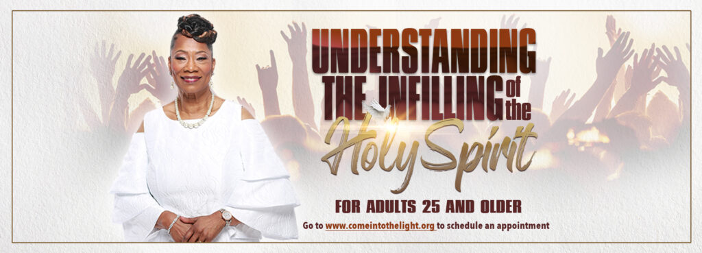 flyer for Understanding the infilling of the holy spirit adult version