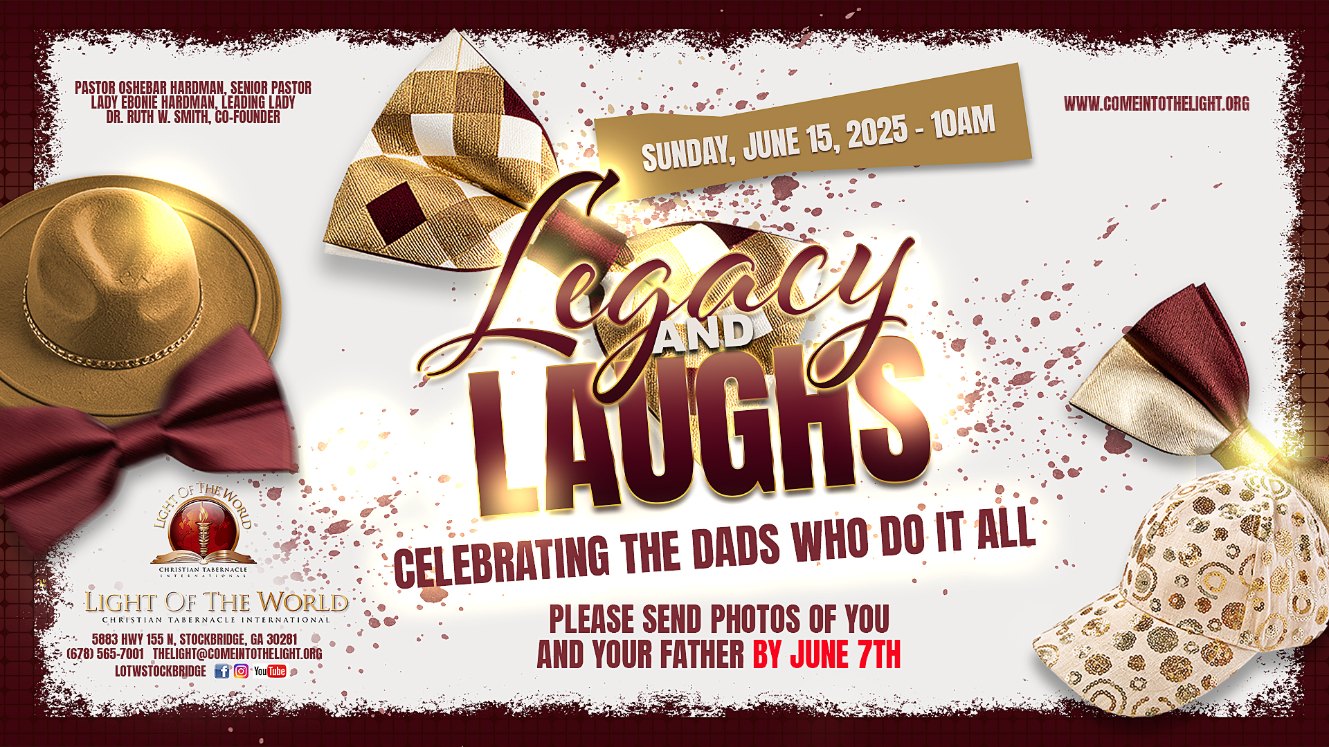 2025 Father's Day Legacy and Laughs Celebrating Dads
