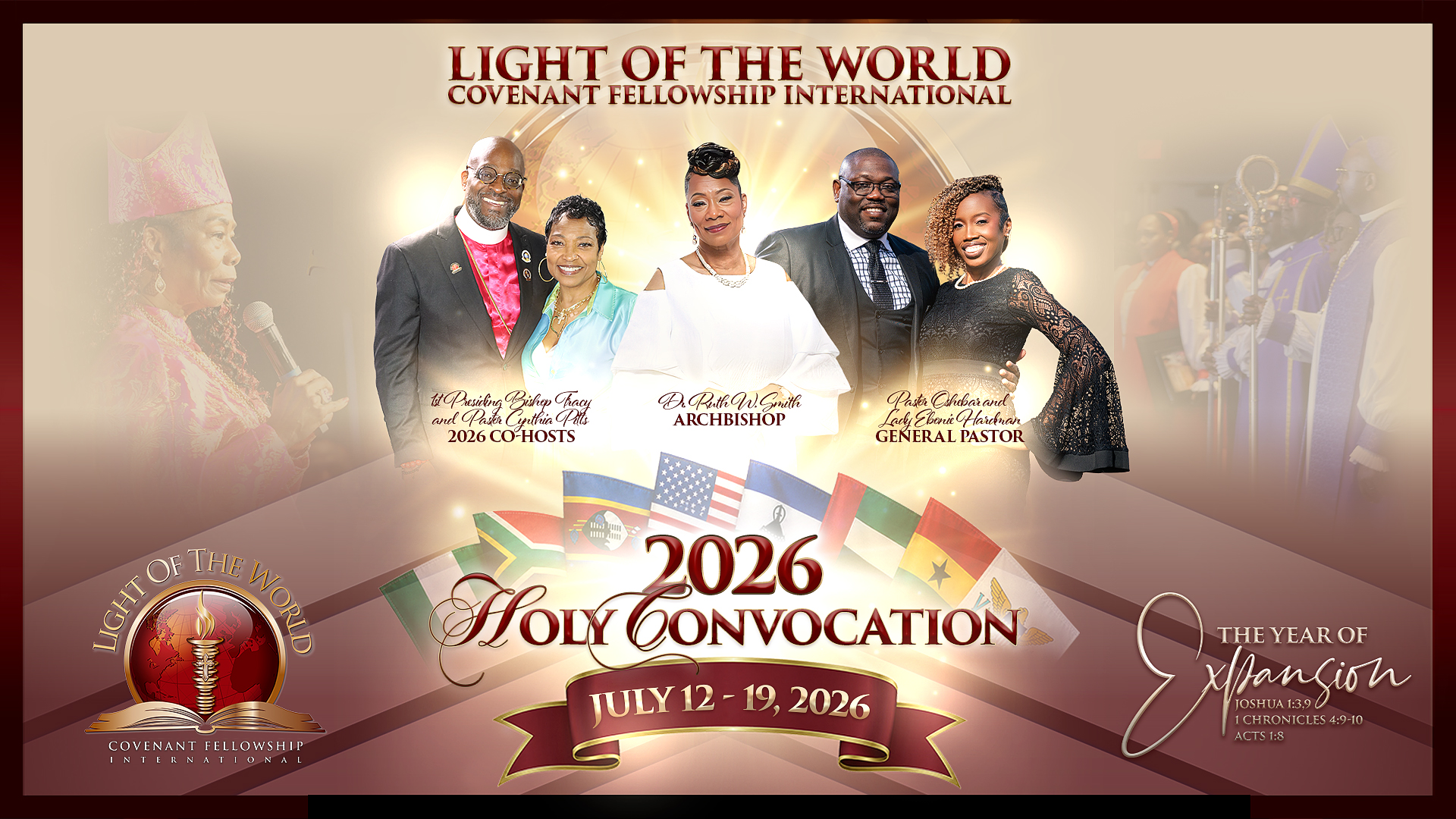 2026 Holy Convocation flyer