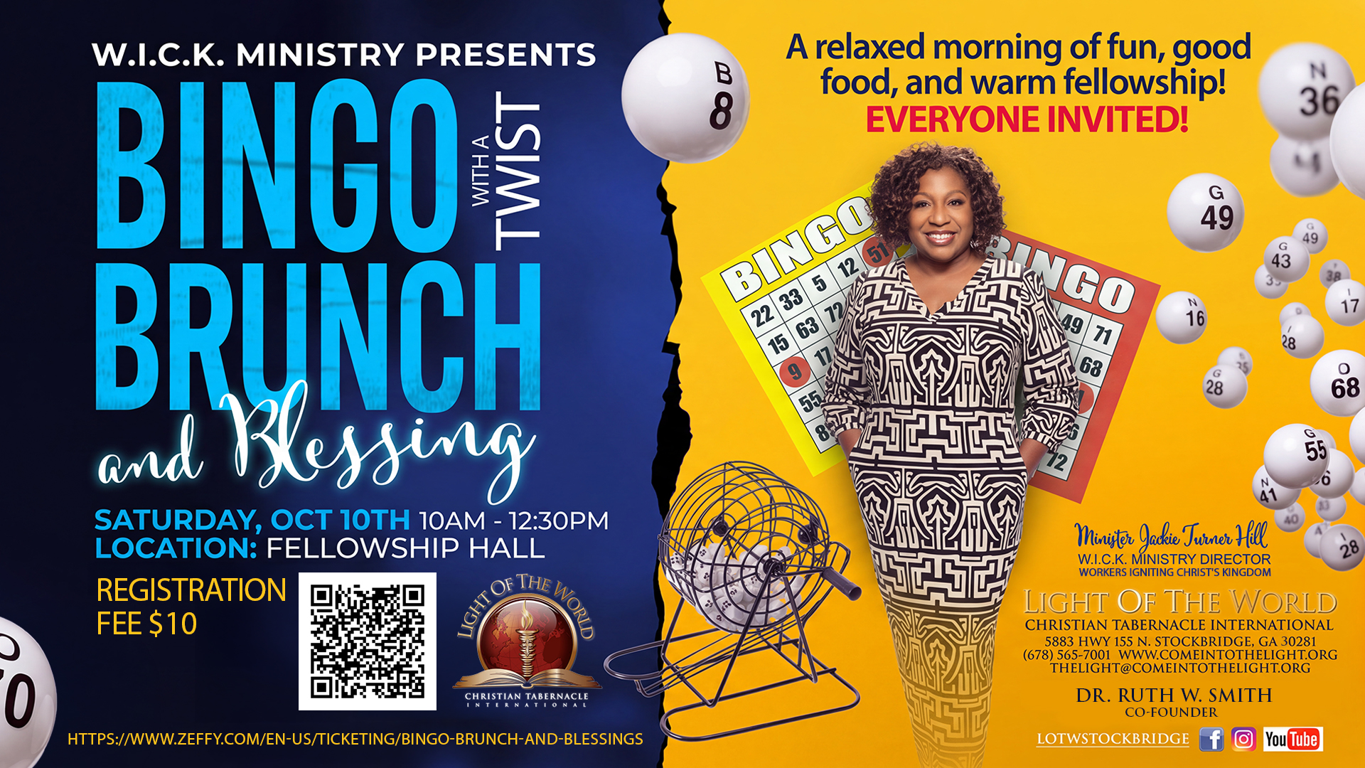 bingo brunch flyer